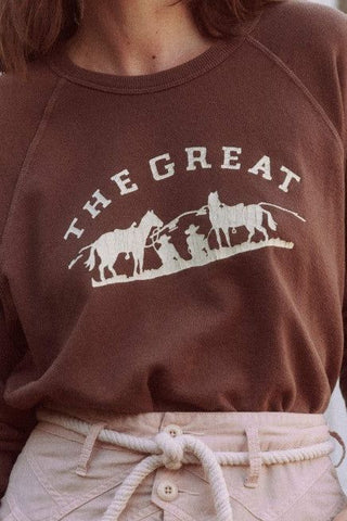 College Sweatshirt with Gaucho Graphic