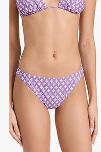 Xirena Nala Bikini Bottom in Purple Clover