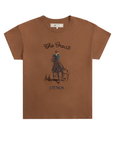 Boxy Crew Stetson Graphic — The Great