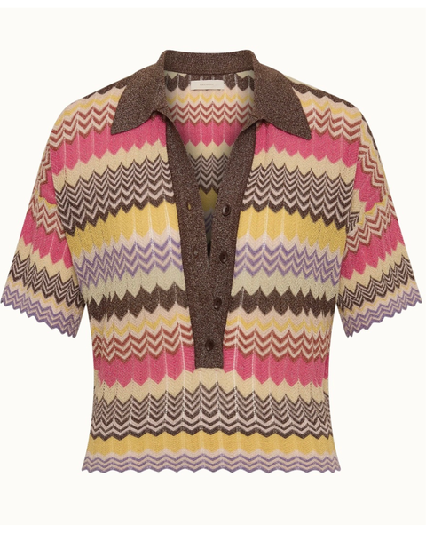 The Raya Polo Top — Faithful The Brand