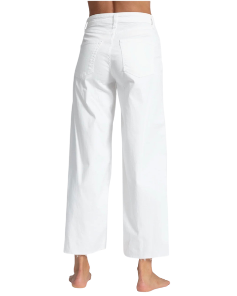 Crop Wide Leg Twill Pant — ASKK NY