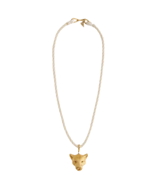Puma Sculpture Necklace