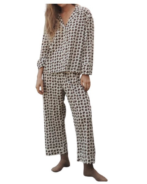 The Pajama Shirt and Easy Sleep Pant SET — The Great