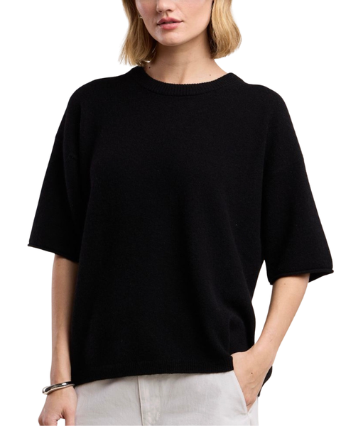 Amaya Knit Tee — Velvet-Tees