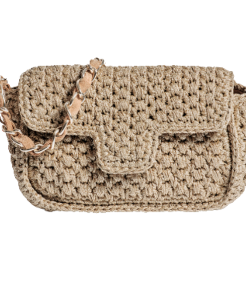 Baby Fenice Gold Crossbody Bag — Maison Lurex