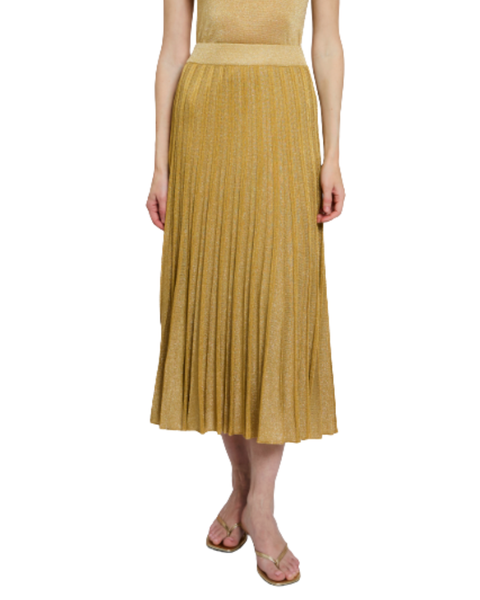 Gala Pleated Skirt — Maison Lurex