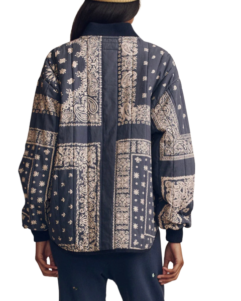 Bandana Bomber Jacket — The Great