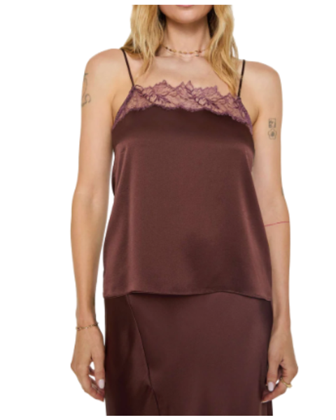 Haya Lace Trim Cami — Sablyn