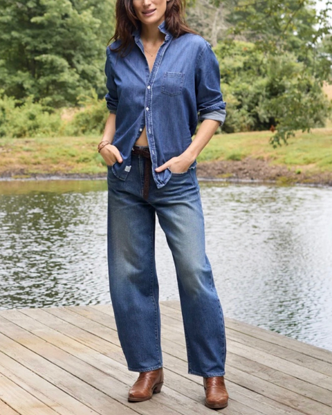 Brennan Barrel Jean — Frank and Eileen