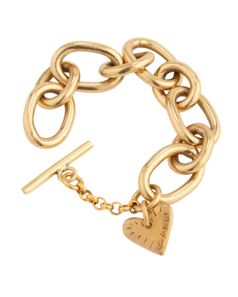 Chunky Heart Bracelet — Taylor and Tessier