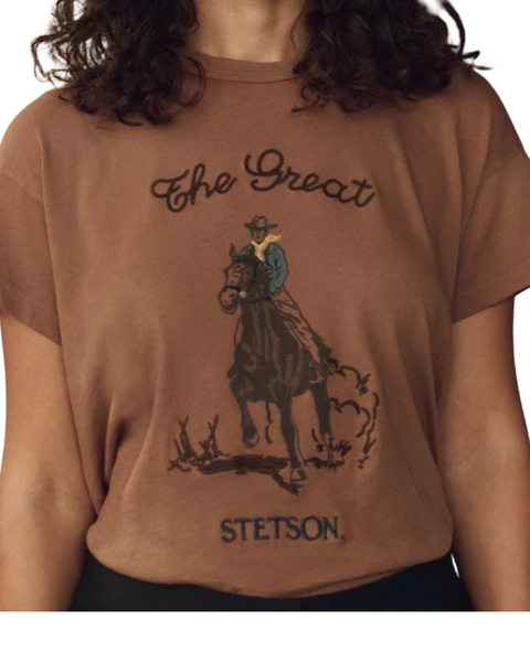 Boxy Crew Stetson Graphic — The Great