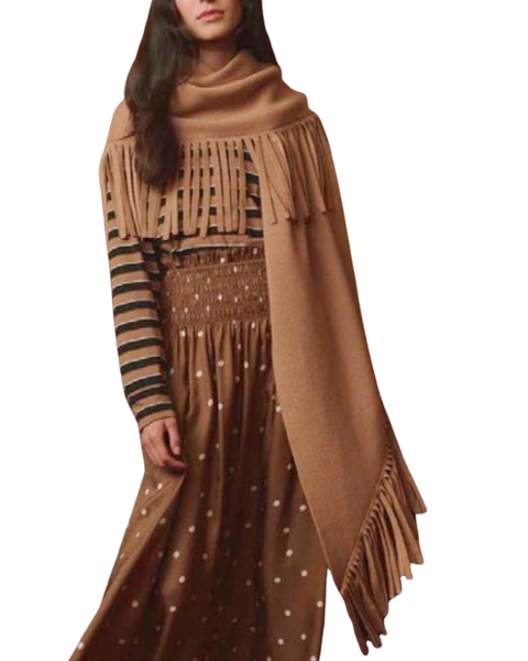 The Big Sweater Fringe Scarf — The Great