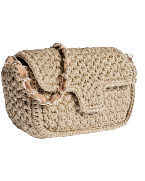 Baby Fenice Gold Crossbody Bag — Maison Lurex