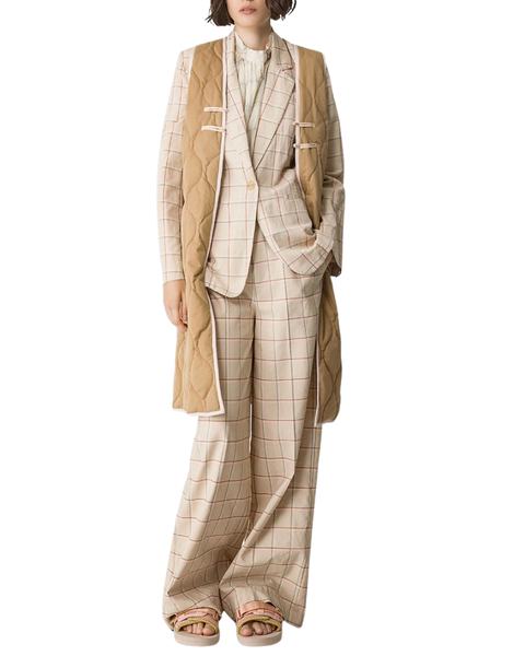 Tartan Boxy Jacket — Forte Forte