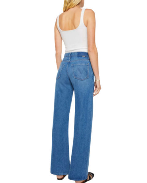 Mid Rise Lasso Sneak — Mother Denim