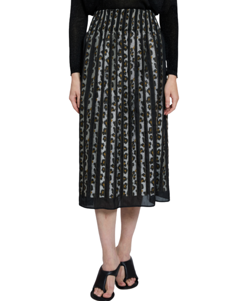 Amanda Jupe Midi Skirt — Maison Lurex