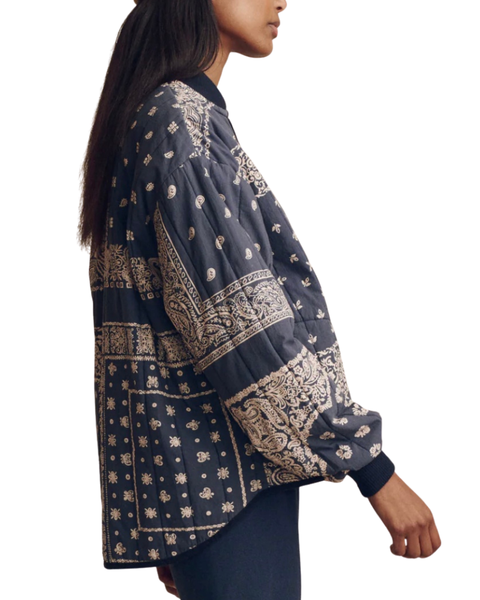 Bandana Bomber Jacket — The Great