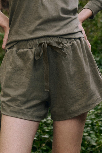 Bonfire Short in Faded Army