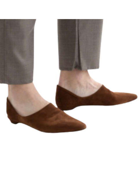 The Mule Chocolate Suede — Jamie Haller