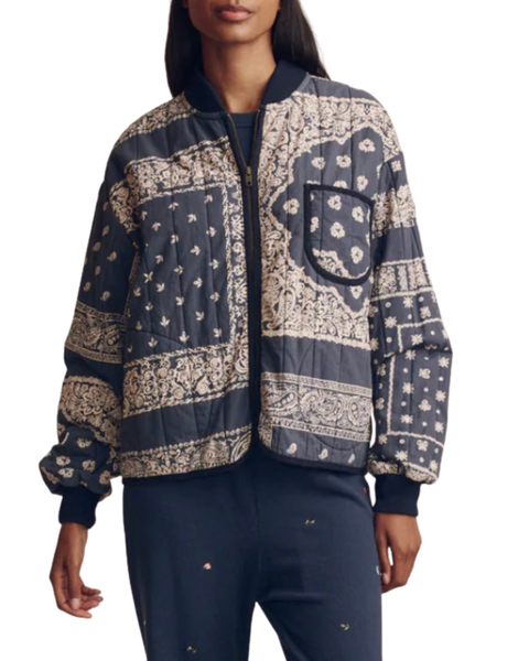Bandana Bomber Jacket — The Great