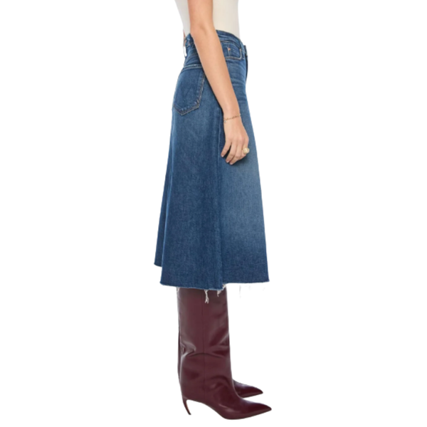 Circle Midi Fray — Mother Denim