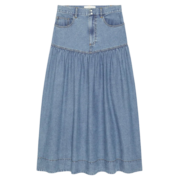 Western Yoke Skirt — The Great