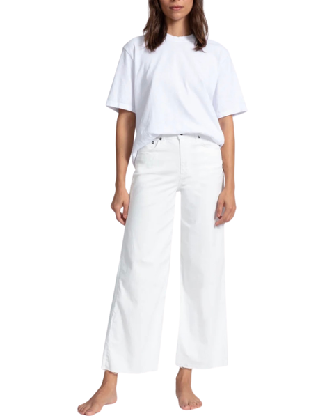 Crop Wide Leg Twill Pant — ASKK NY
