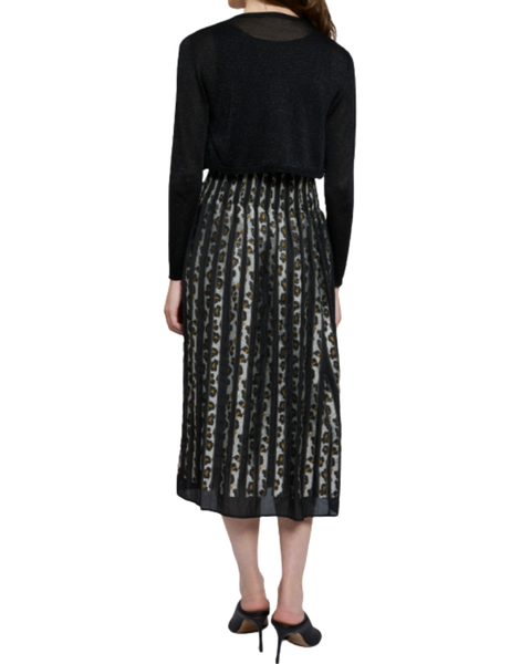Amanda Jupe Midi Skirt — Maison Lurex