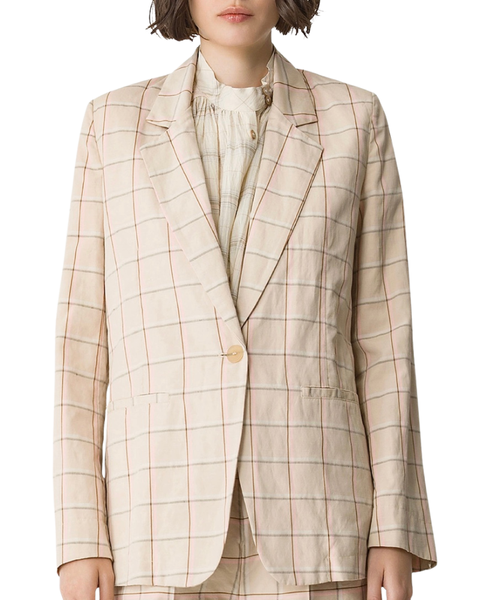 Tartan Boxy Jacket — Forte Forte