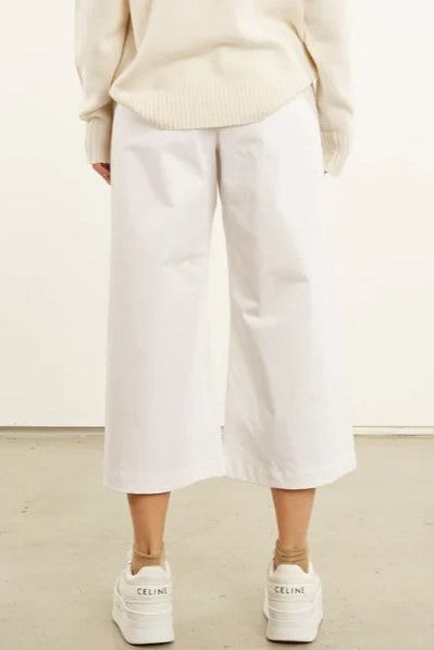 SPRWMN Cotton Culotte in White