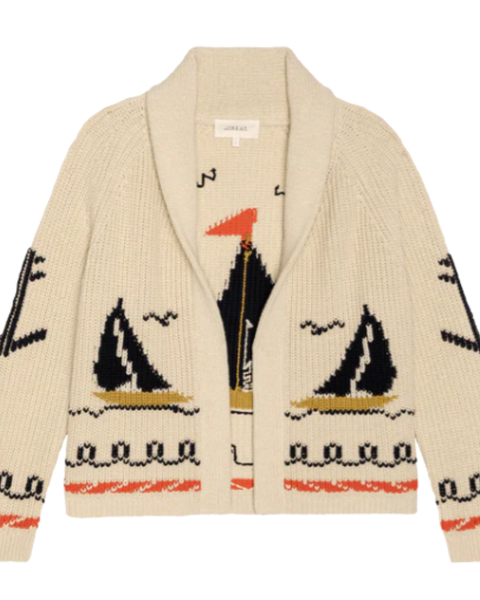 The Sailboat Lodge Cardigan — The Great