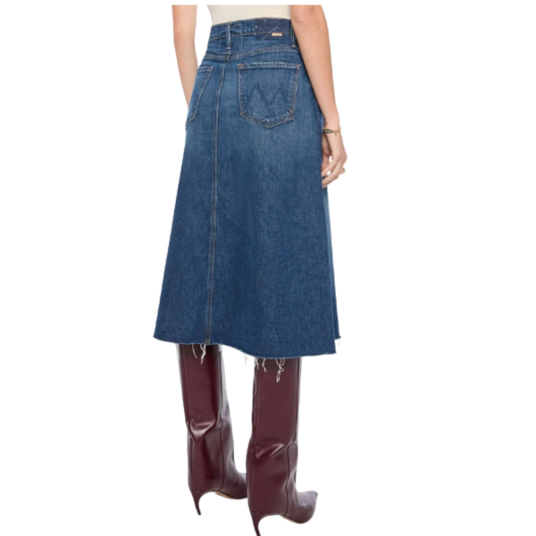Circle Midi Fray — Mother Denim