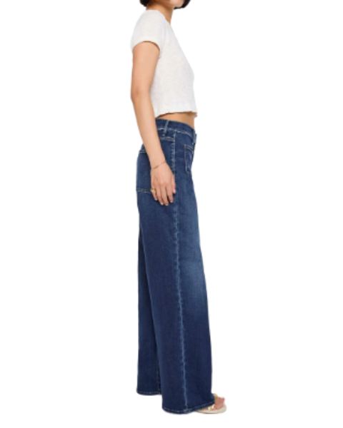 Lil Patch Pocket Mid Rise Maven Sneak — Mother Denim