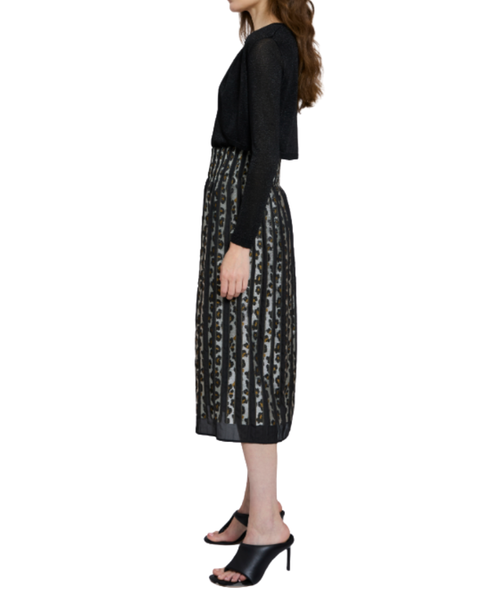 Amanda Jupe Midi Skirt — Maison Lurex