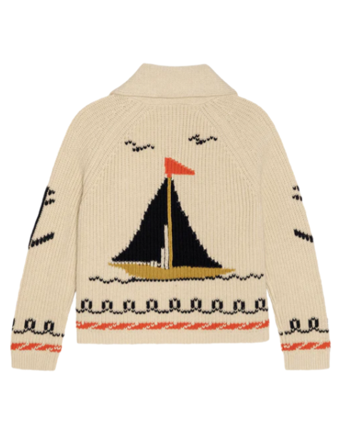 The Sailboat Lodge Cardigan — The Great