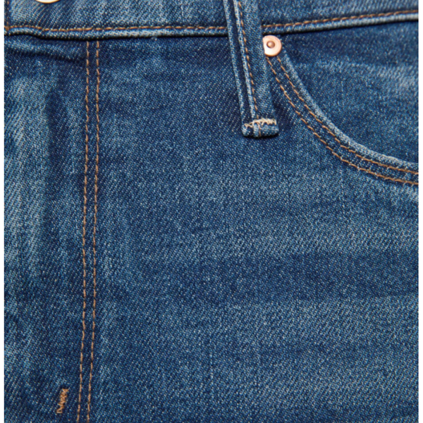 Circle Midi Fray — Mother Denim