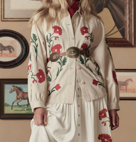 Stetson and The Great Western Embroidered Commodore Jacket