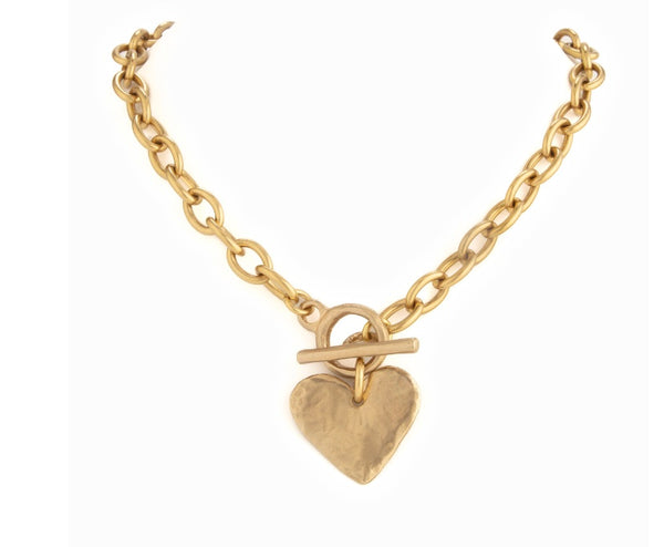 Chunky Heart Necklace — Taylor and Tessier