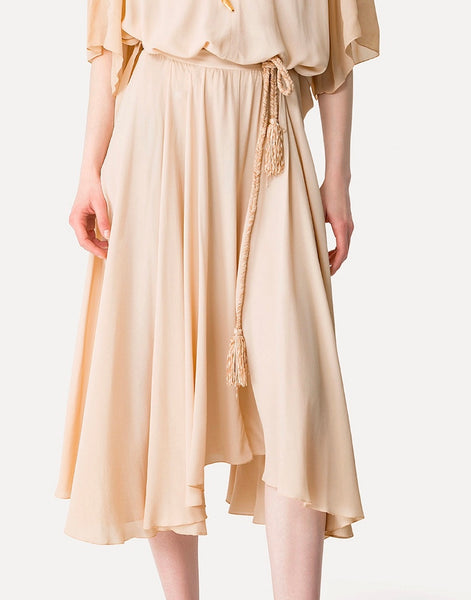 Midi Skirt Viscose Crepe —Forte Forte