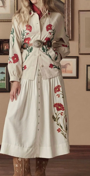 Stetson and The Great Western Embroidered Commodore Jacket