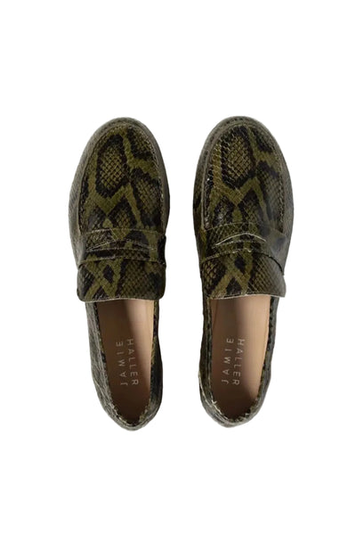 Penny Loafer Embossed Snake — Jamie Haller