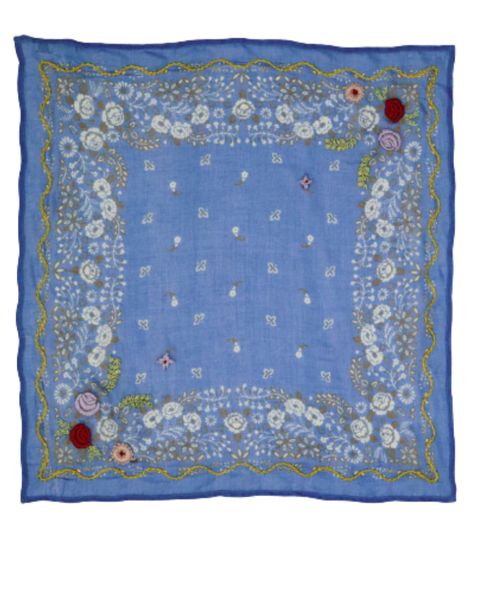 Embroidered Floral Bandana  — Chan Luu