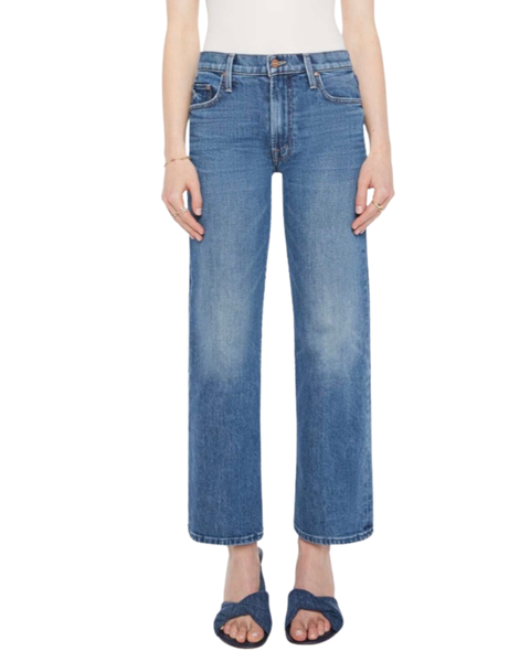 Mid Rise Rambler Zip Ankle — Mother Denim