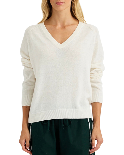 Sloane Linen Sweater — One Grey Day