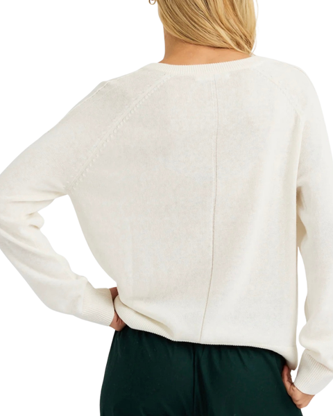 Sloane Linen Sweater — One Grey Day