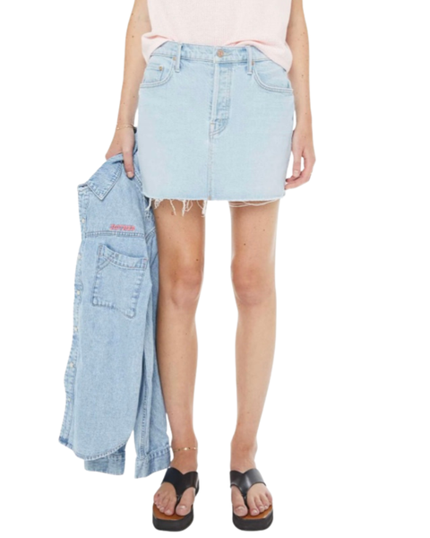 Vagabond Mini Fray — Mother Denim