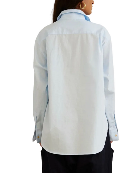 The Weekend Shirt in Baby Blue — Jamie Haller