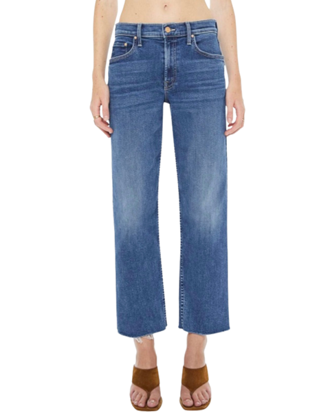 The Newbie Ankle Fray — Mother Denim