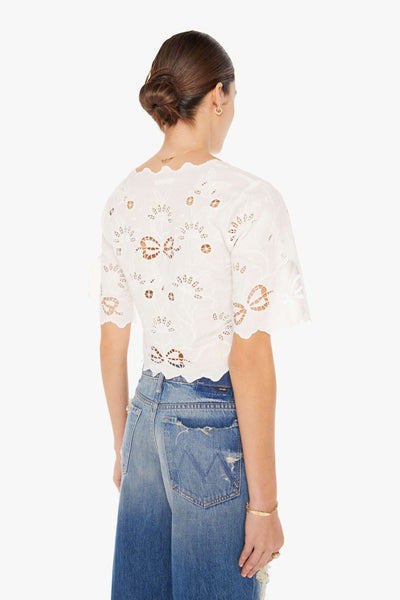 The Social Butterfly Embroidered Shirt