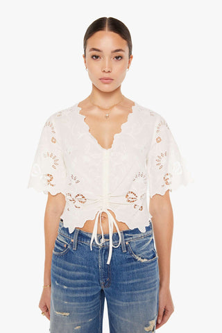 The Social Butterfly Embroidered Shirt